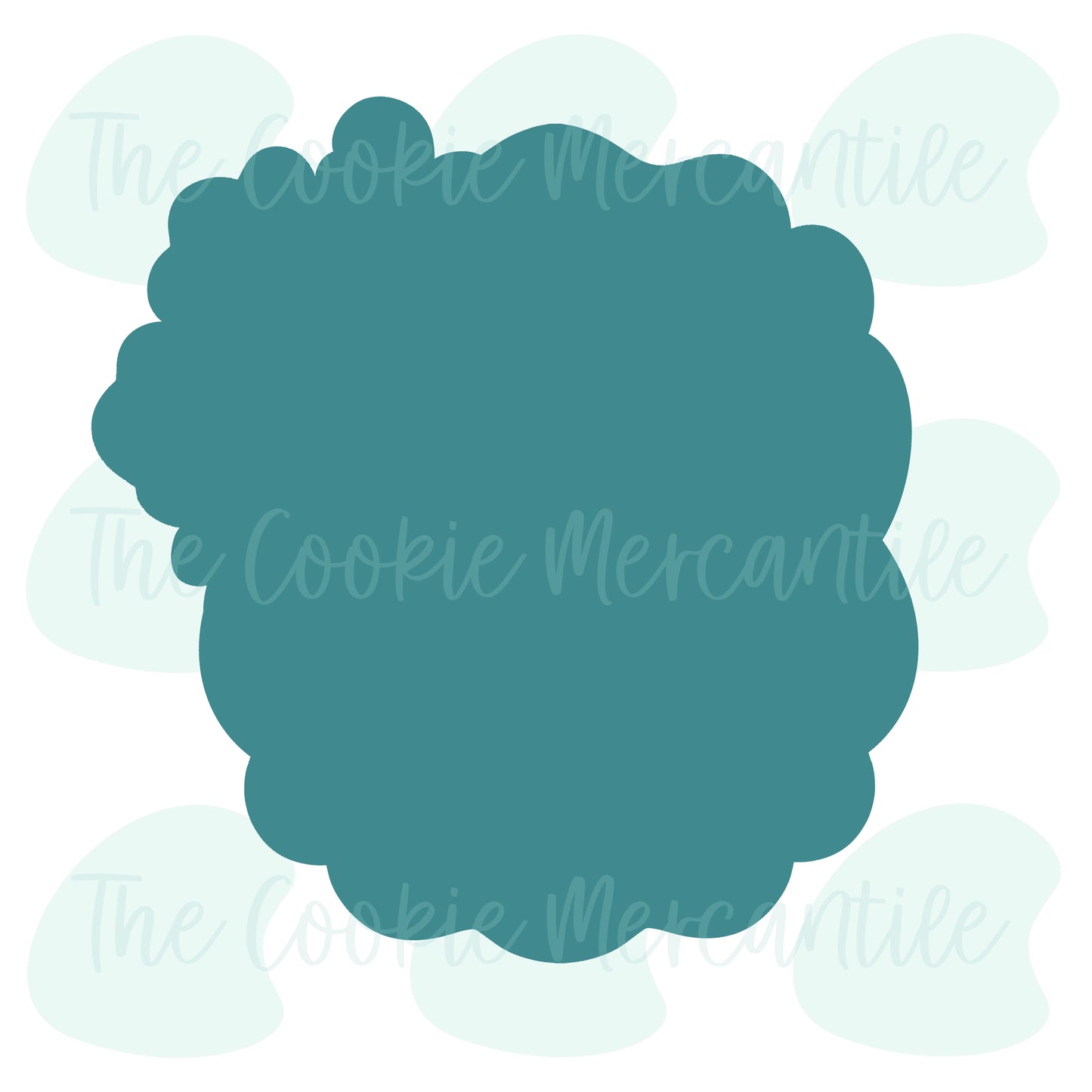 Floral Sweet Ghoul Frame - Cookie Cutter