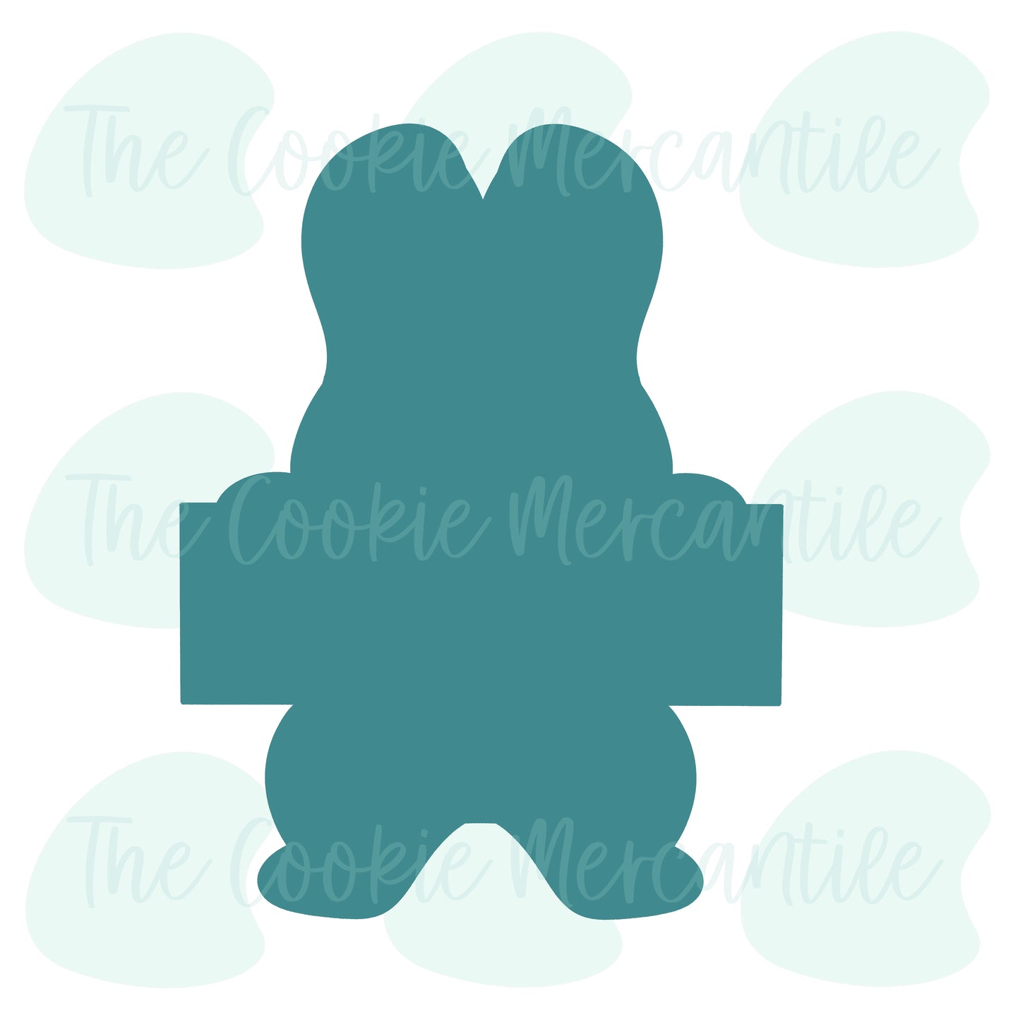 Bunny Plaque 2025 - Cookie Cutter