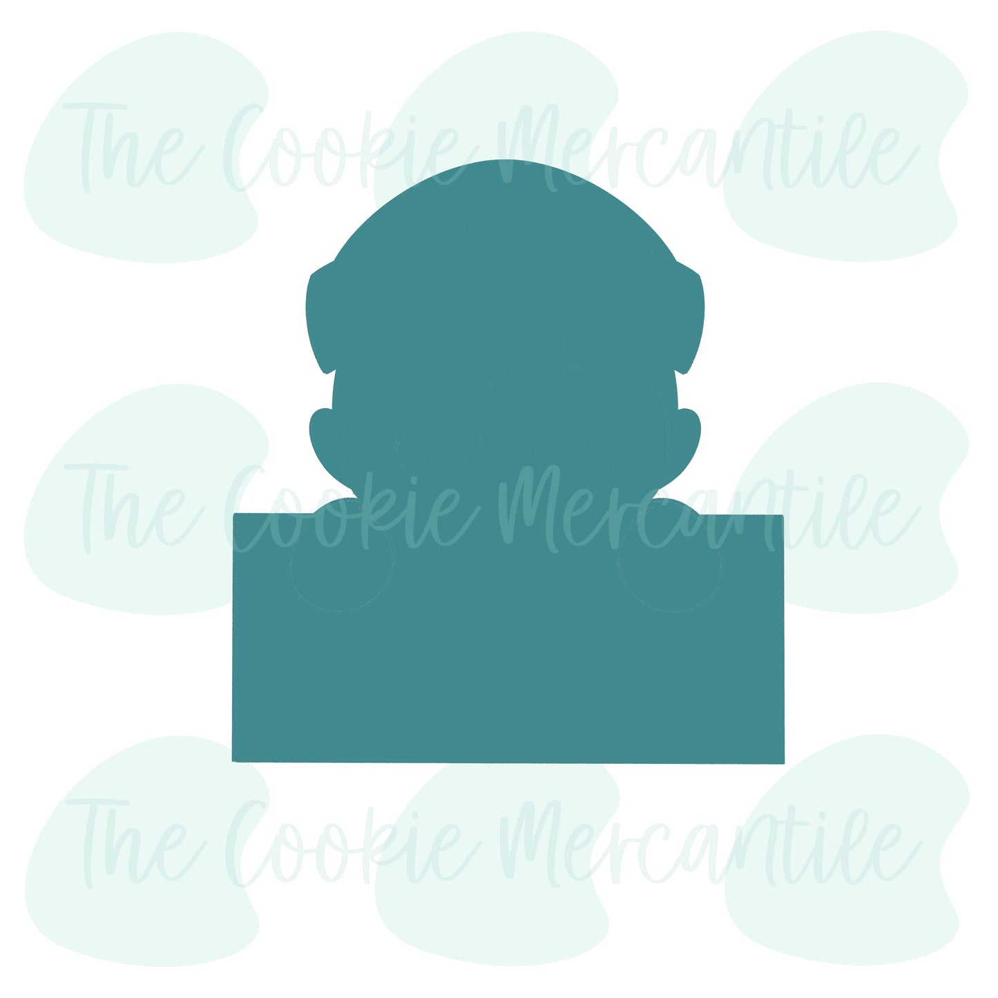 Bandit Plaque - Cookie Cutter