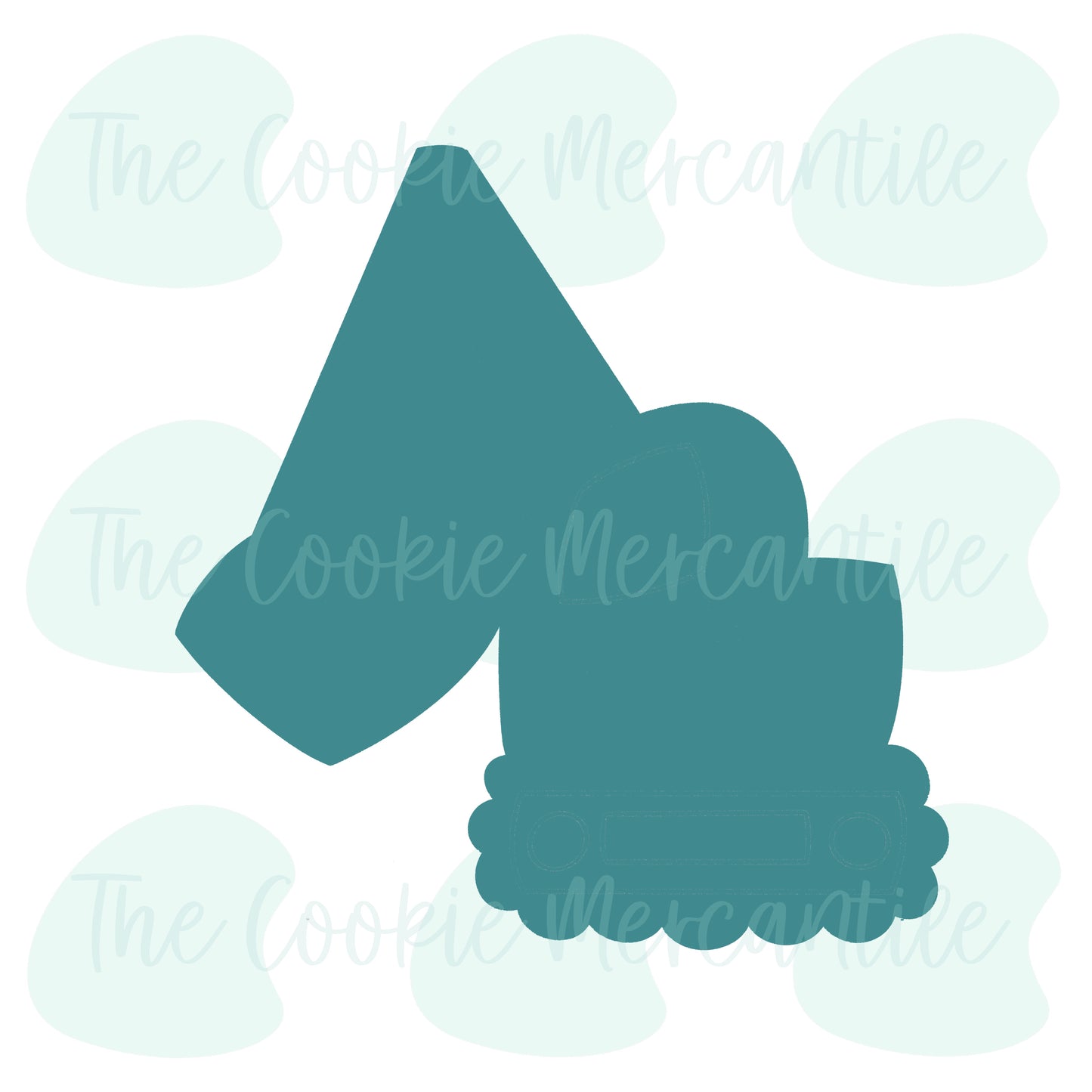 Heart Backhoe - Cookie Cutter