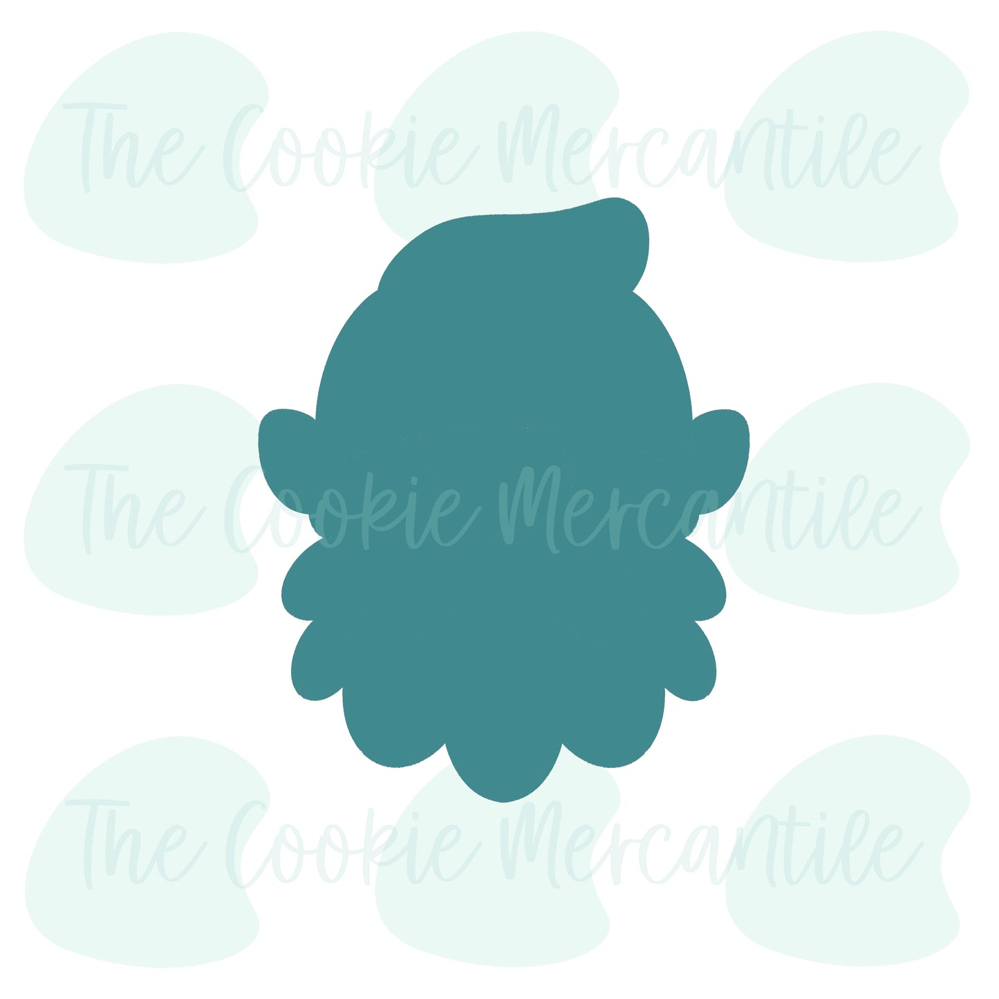 Gnome Face - Cookie Cutter