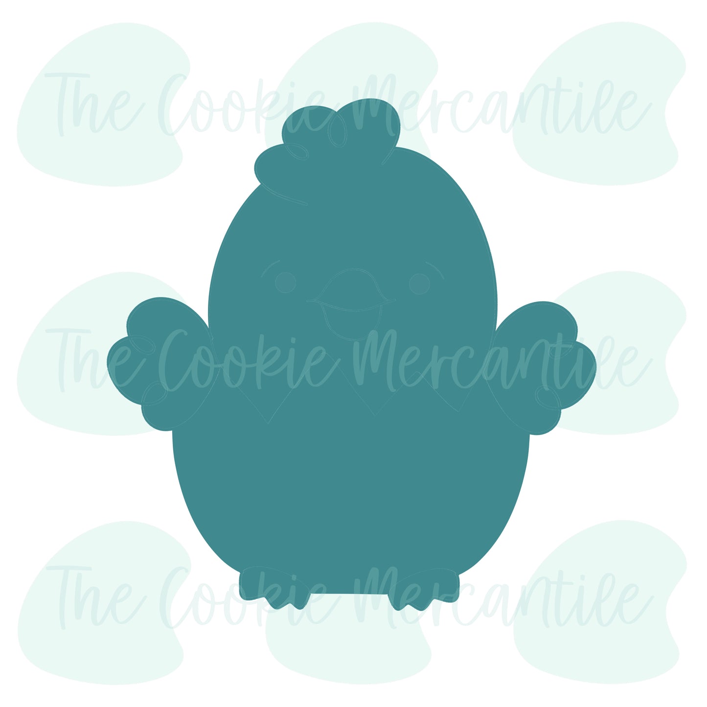 Chick Plaque 2025 - Cookie Cutter