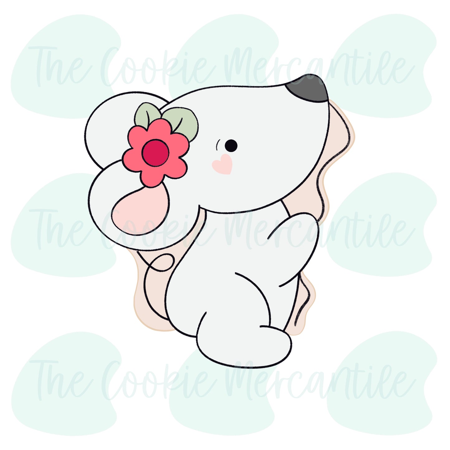 Mouse & Hedgehog Heart 3 Piece Set - Cookie Cutter