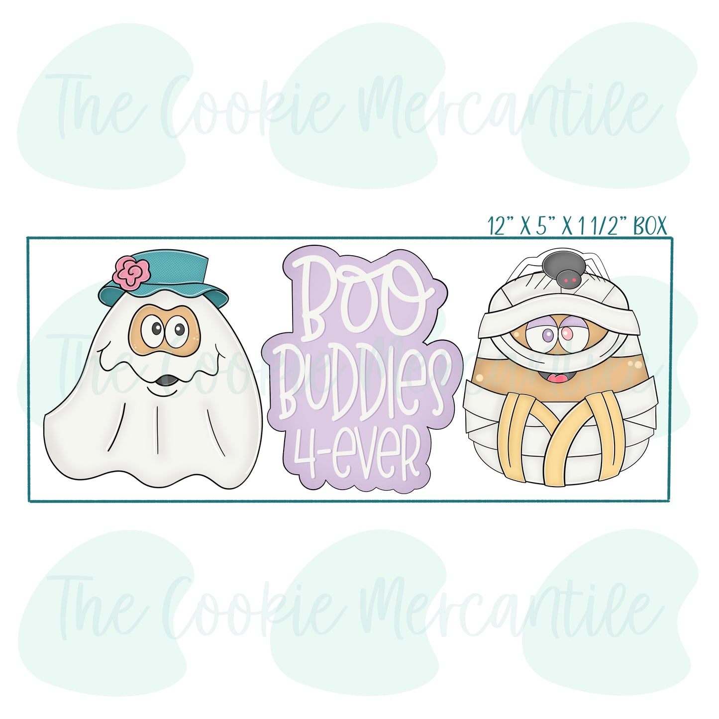 Boo Buddies 4-Ever Plaque - Cookie Cutter