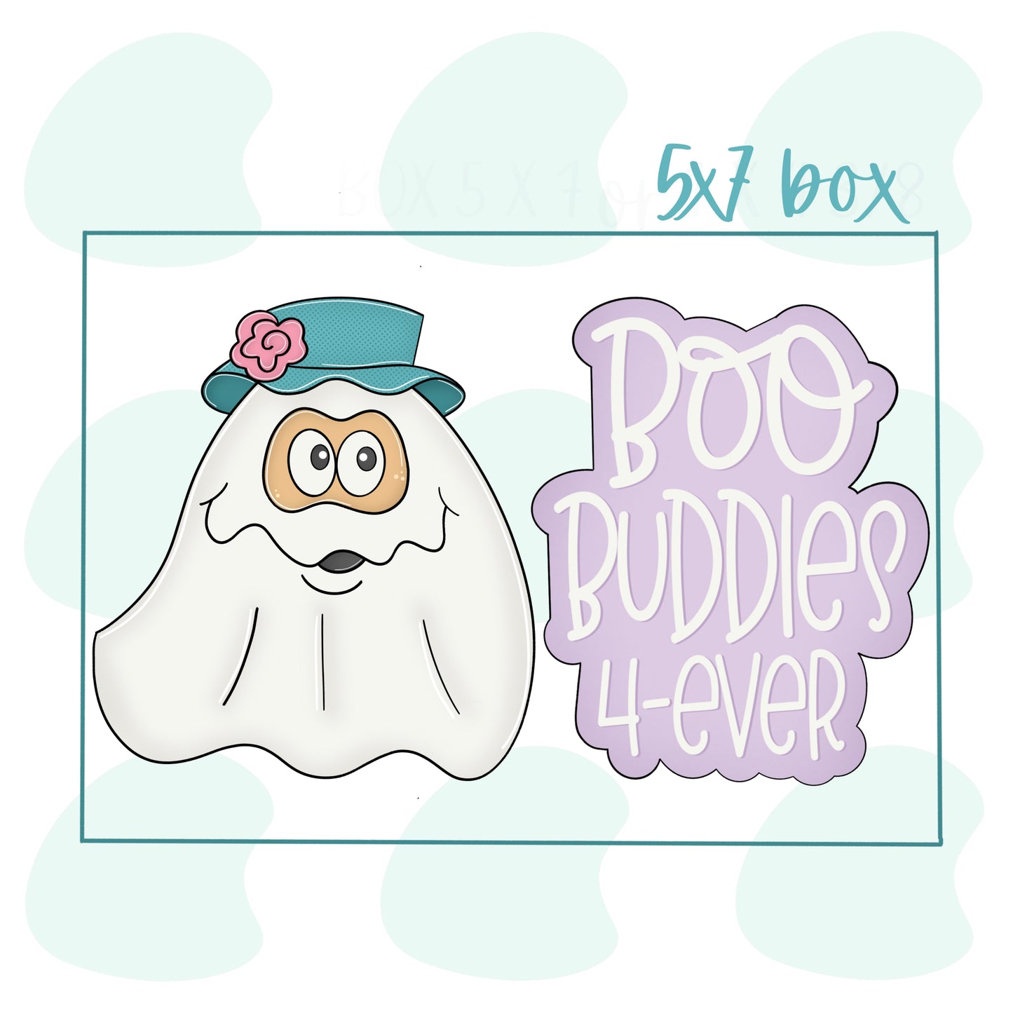 Boo Buddies 4-Ever Plaque - Cookie Cutter