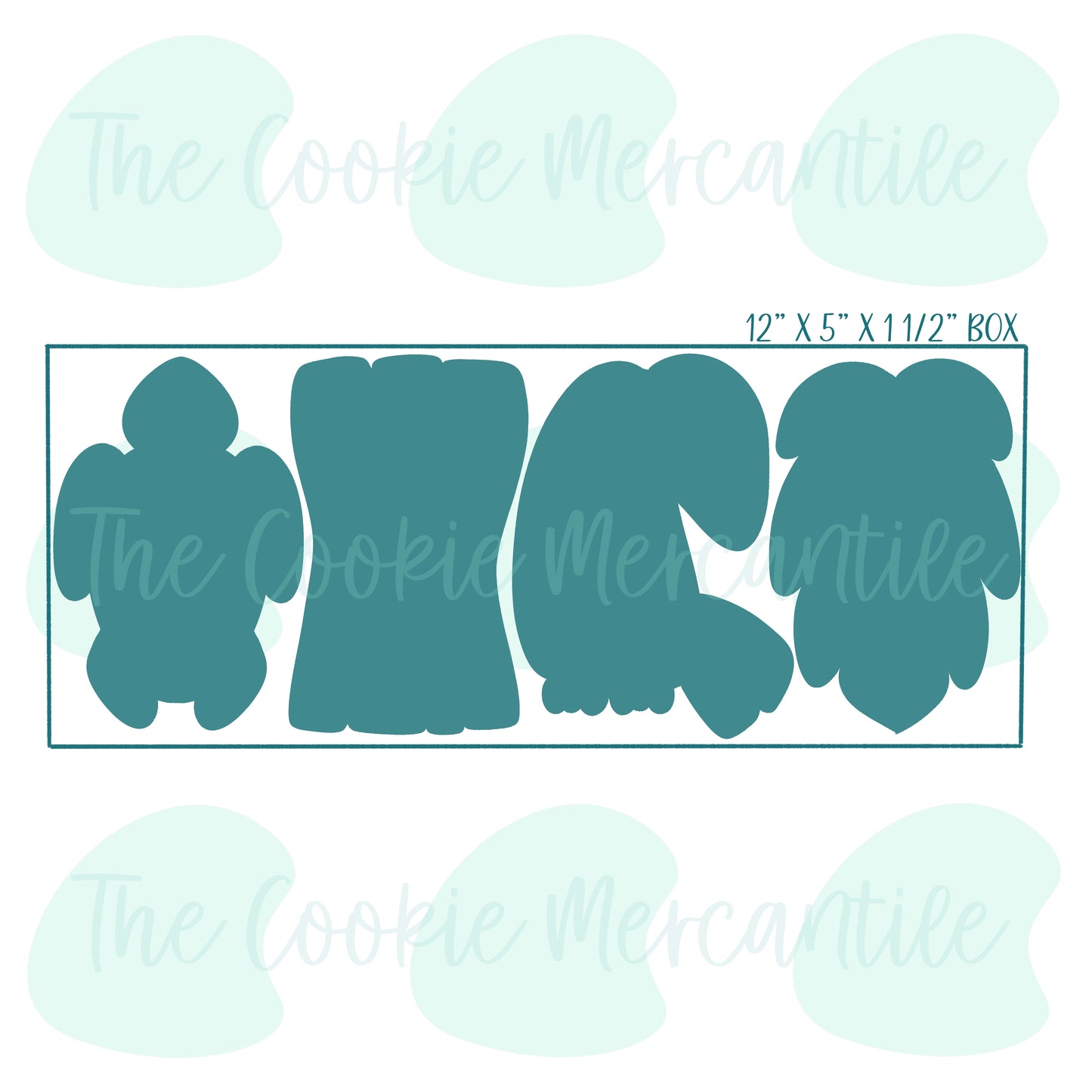 Tropical Stick Set - Cookie Cutter