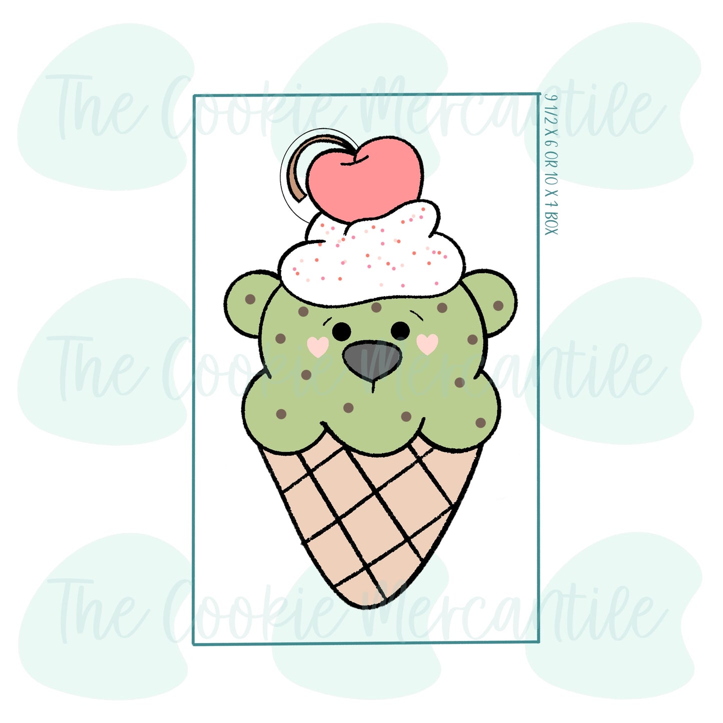 Build A Beary Sweet Ice Cream Cone Set - Cookie Cutter