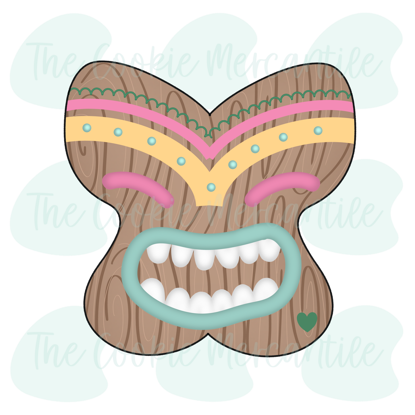 Tropical Tiki Set - Cookie Cutters