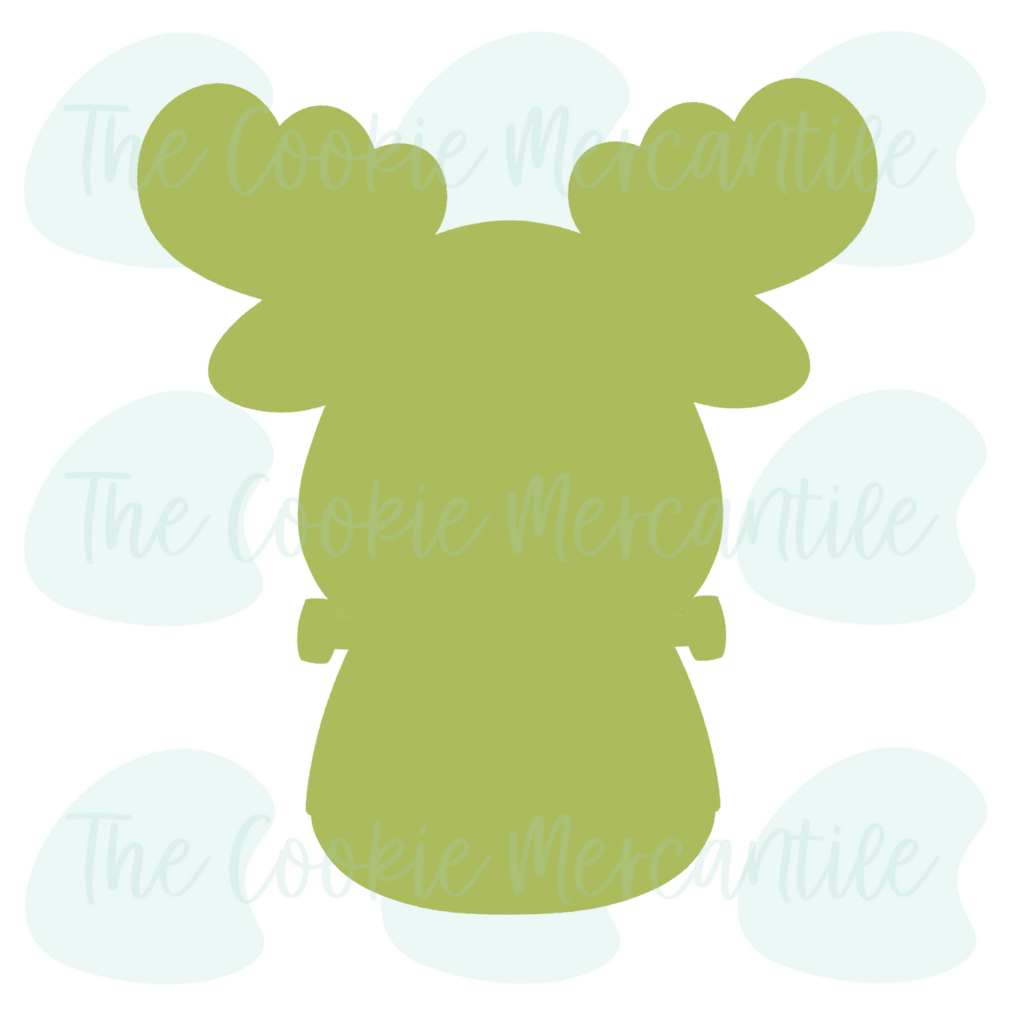 Frankenstein Moose 2 Piece Set - Cookie Cutter