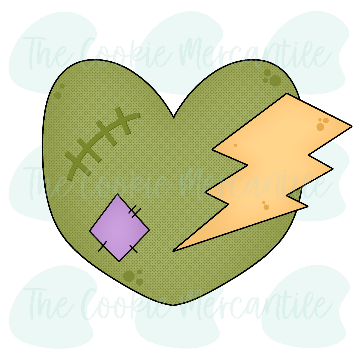 Frankenstien Pieces- Cookie Cutter