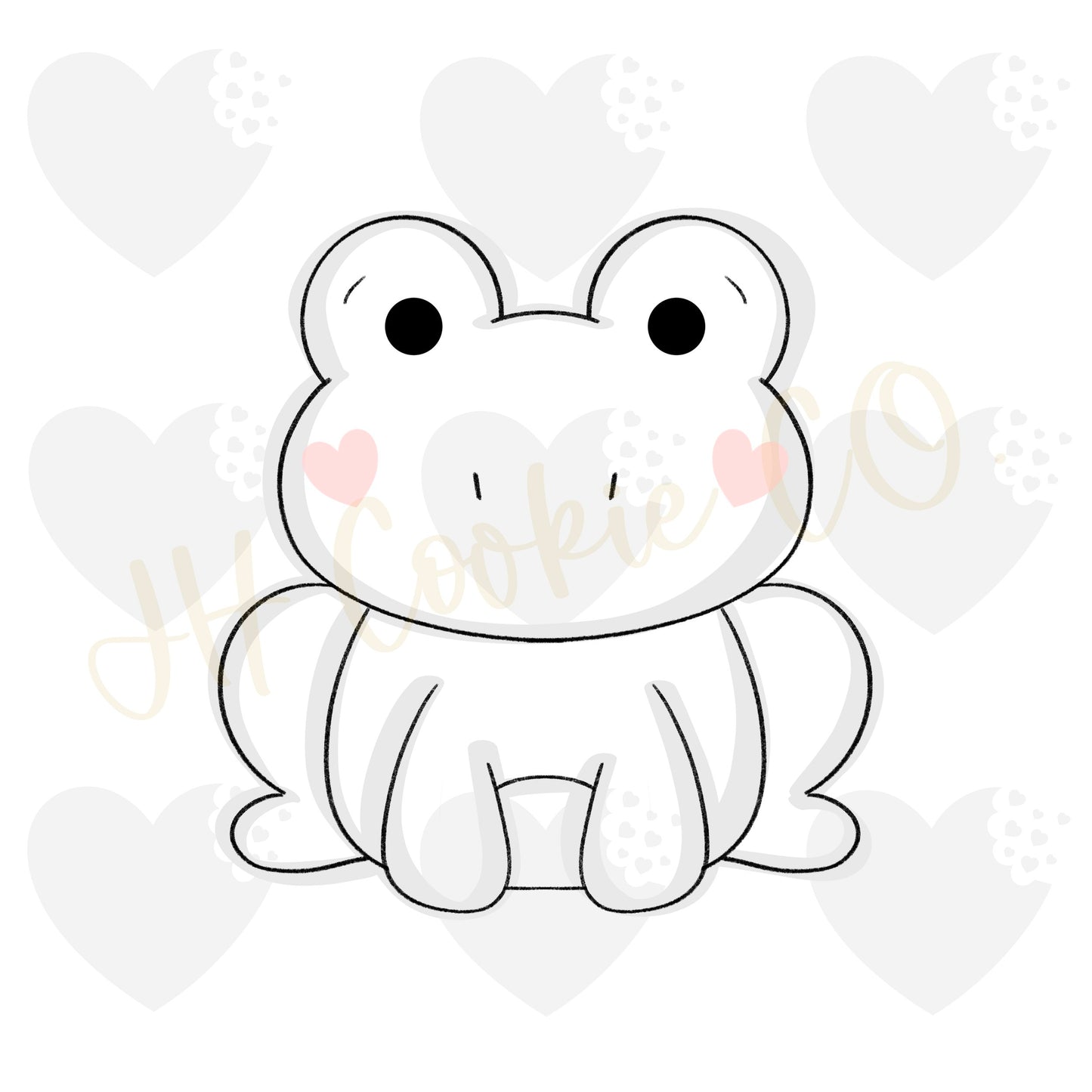 Chubby Frog - Cookie Cutter