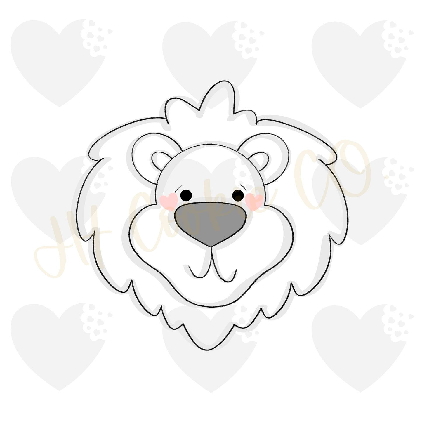 Leo Lion - Cookie Cutter