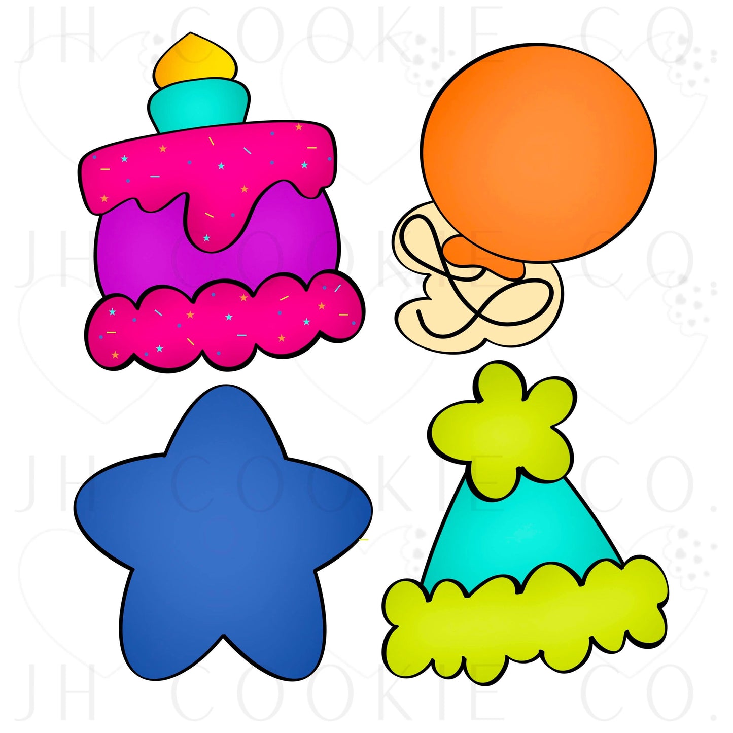 Birthday Minis - Cookie Cutters