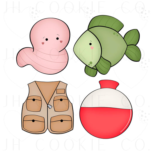 Fishing Minis - Cookie Cutters