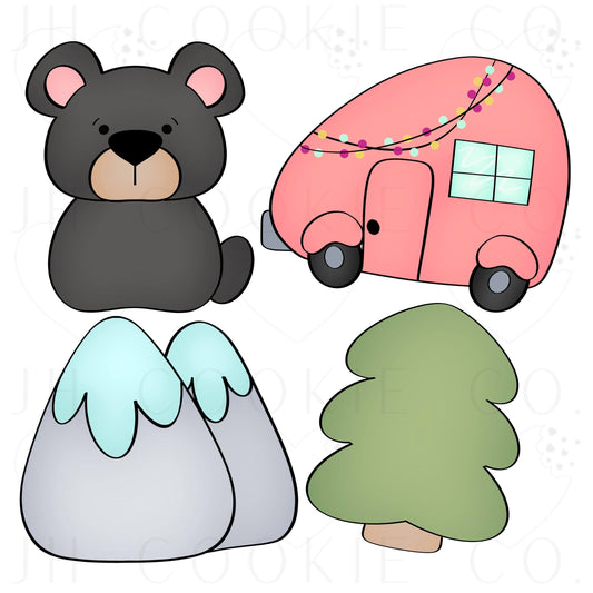 Outdoorsy Minis  - Cookie Cutters