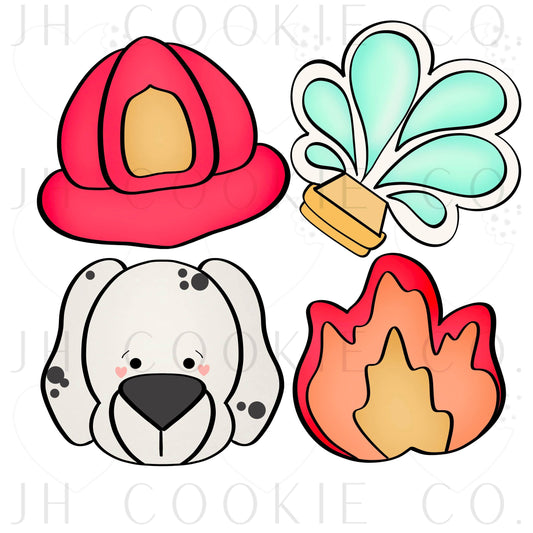 Firefighter Minis - Cookie Cutters