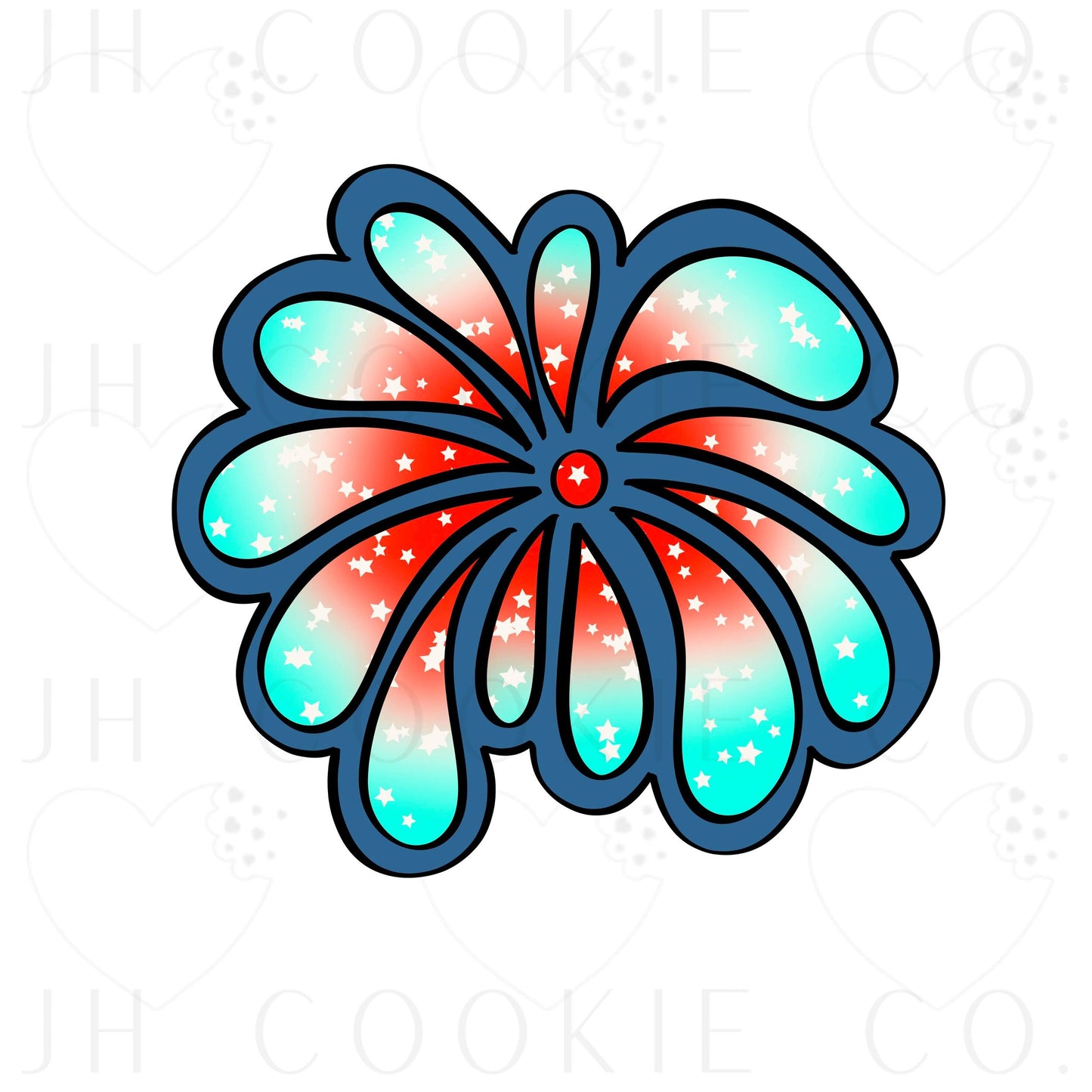 Chubby Firework - Cookie Cutter