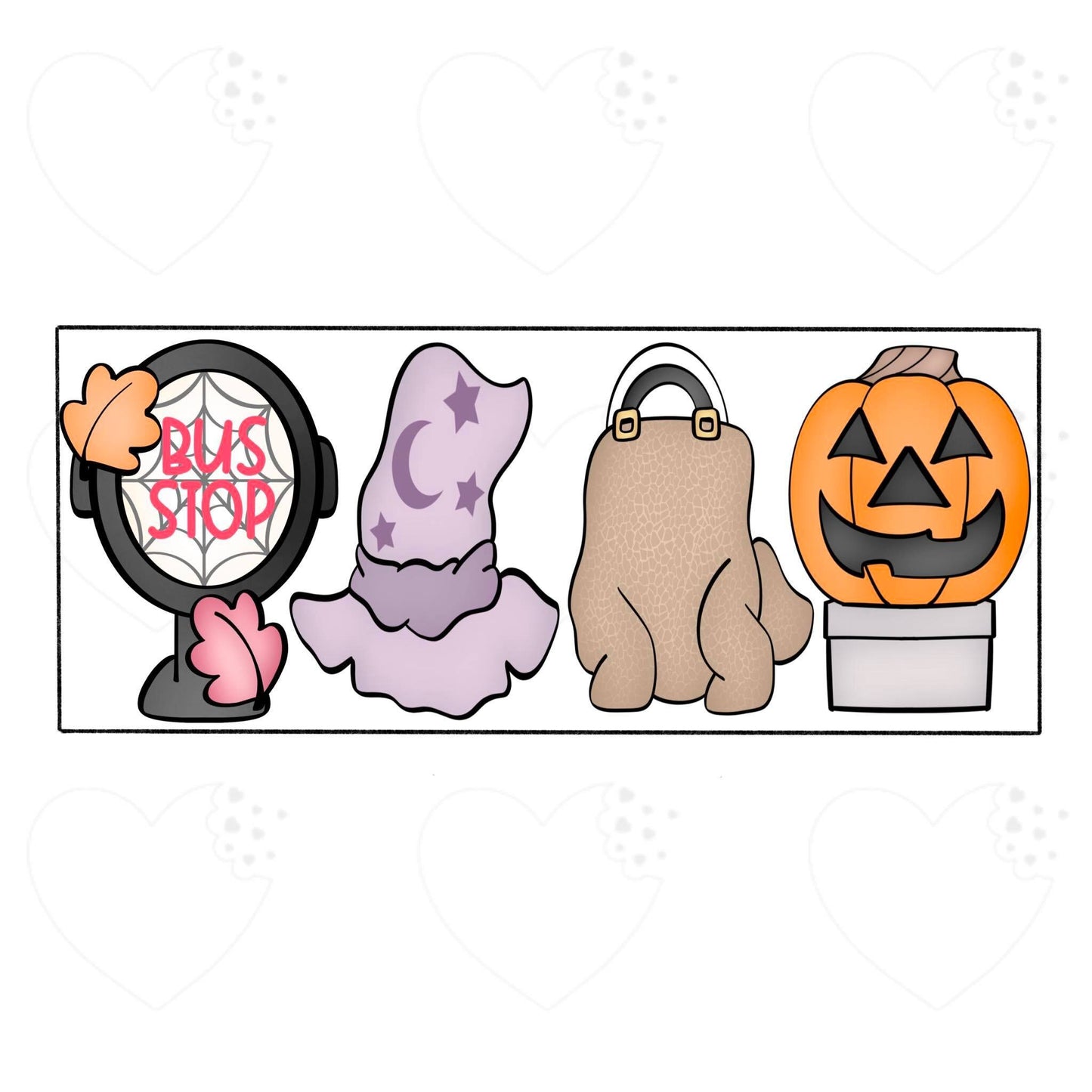 Grandma Witch Stick Set - Cookie Cutter