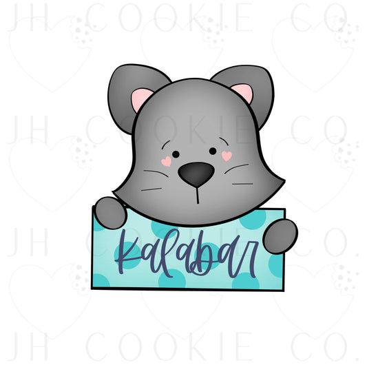 Black Cat Plaque 2021 - Cookie Cutter