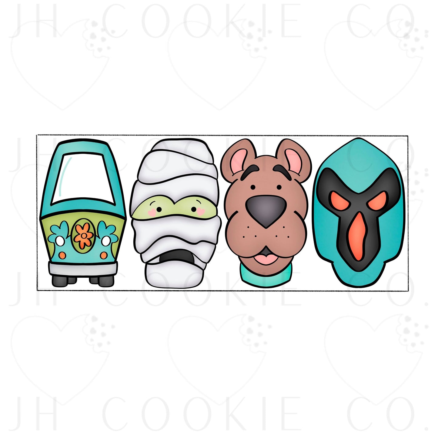 Halloween Mystery Dog Stick Set - Cookie Cutter