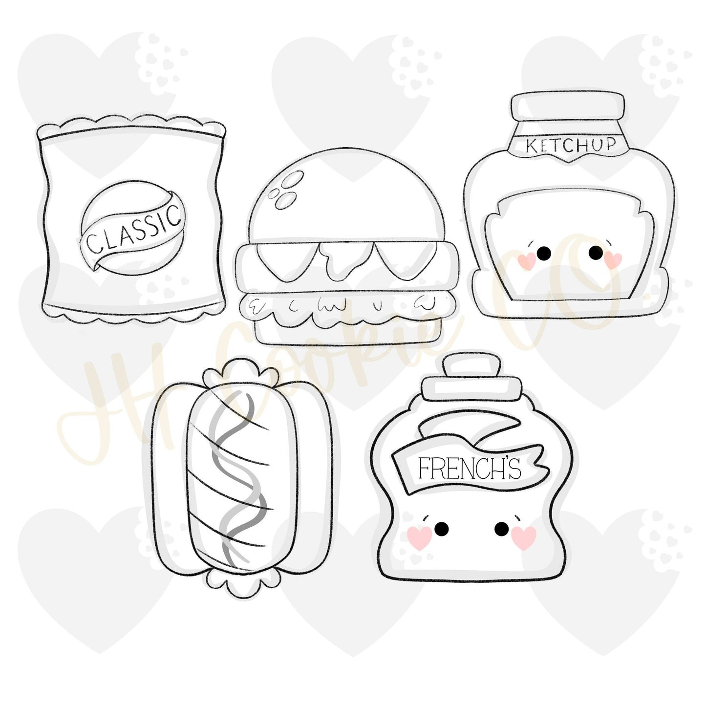 BBQ Minis (2019) - Cookie Cutters