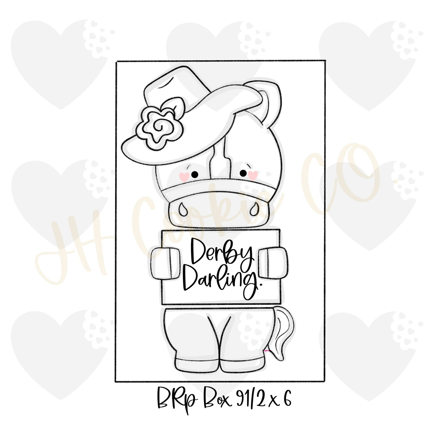 Derby Horse Stack (3 pieces) - Cookie Cutters
