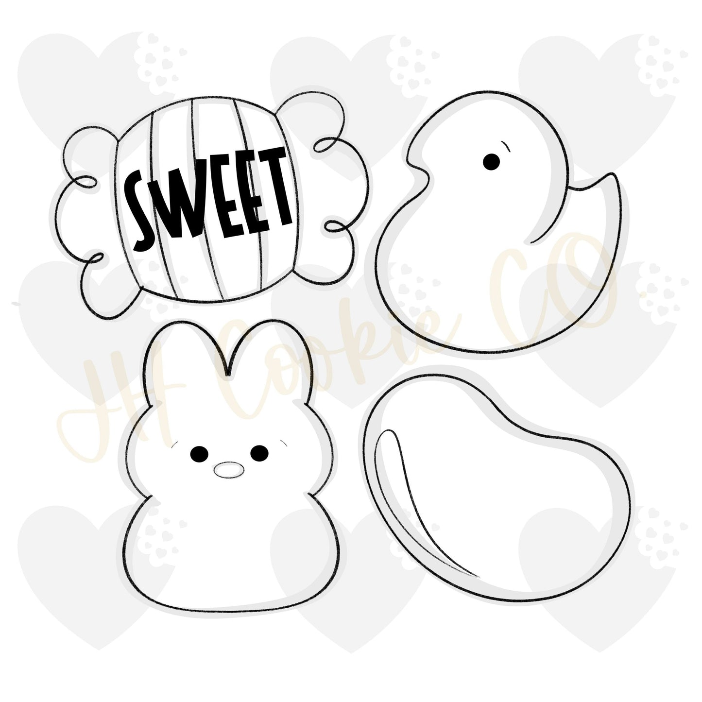 Easter Candy Mini Set - Cookie Cutters