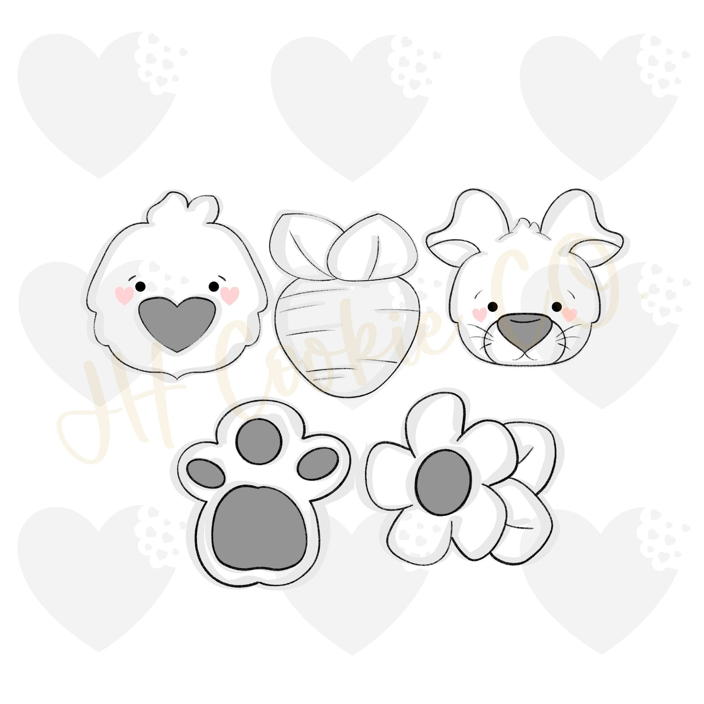 Easter 2020 Mini Set - Cookie Cutters