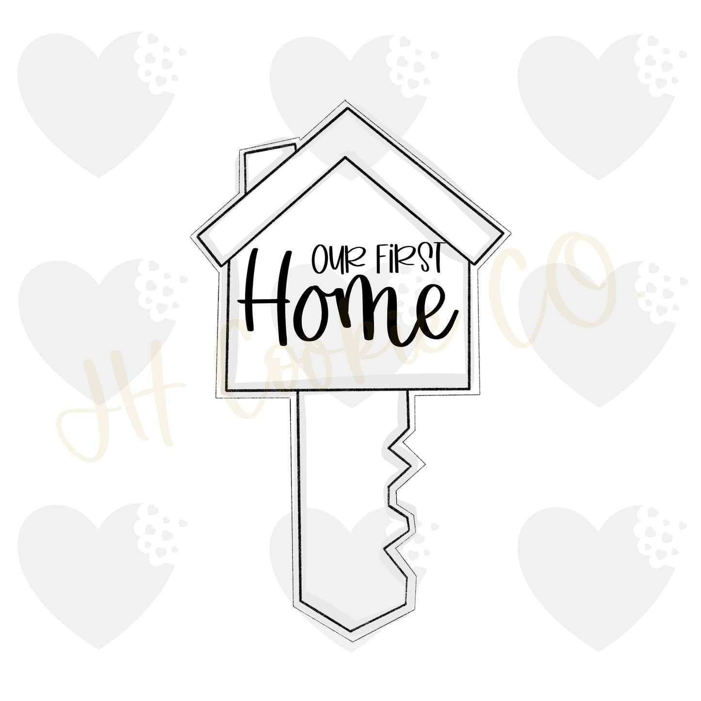House Key - Cookie Cutter