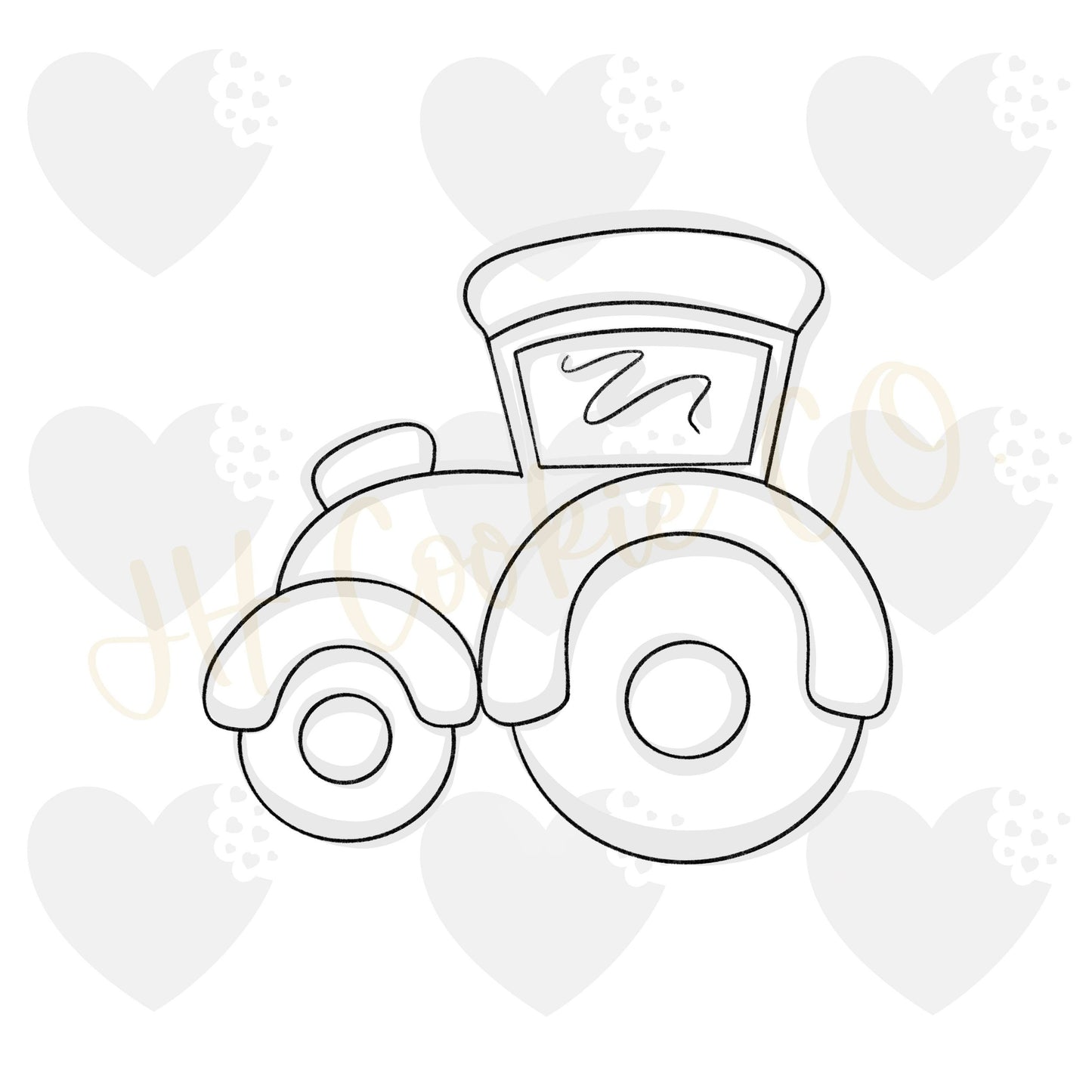 Chubby Tractor - Cookie Cutter