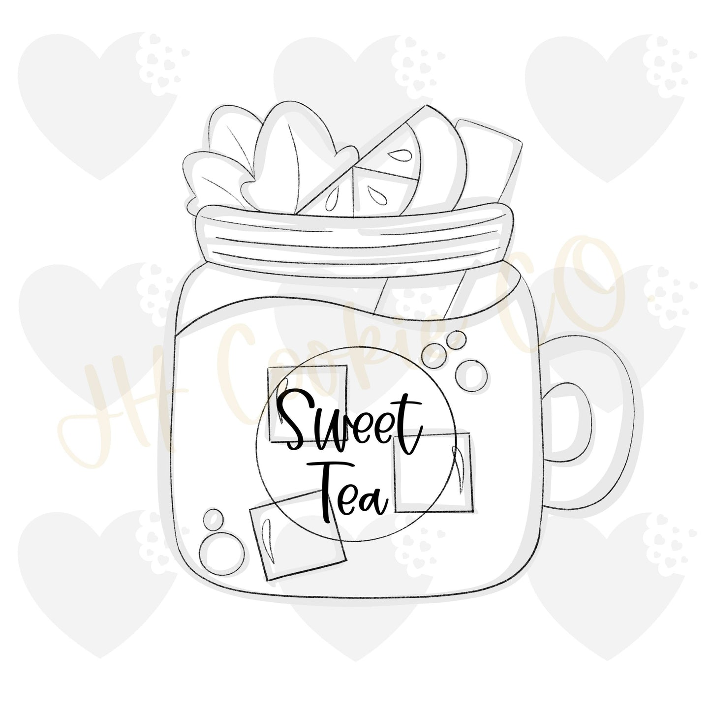 Sweet Tea Mason Jar (2020) - Cookie Cutter