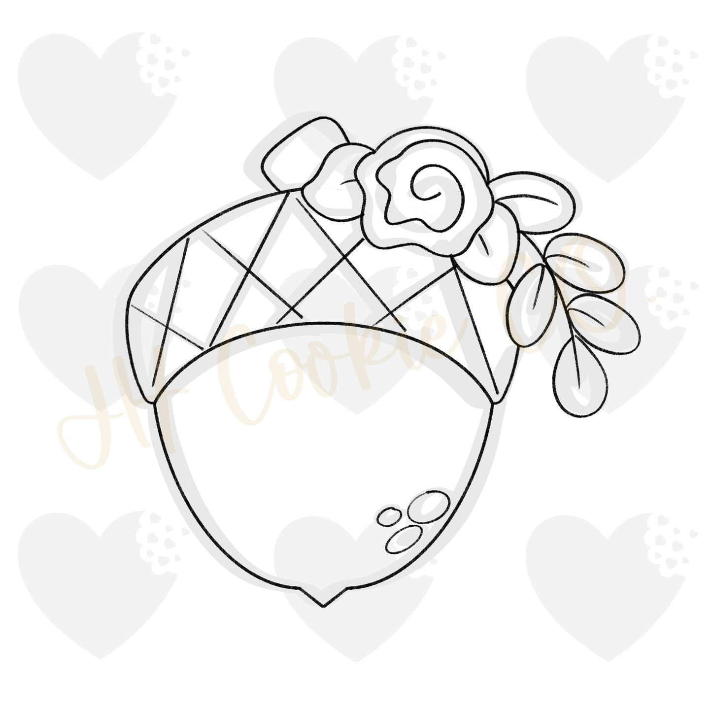 Floral Acorn (2019) - Cookie Cutter