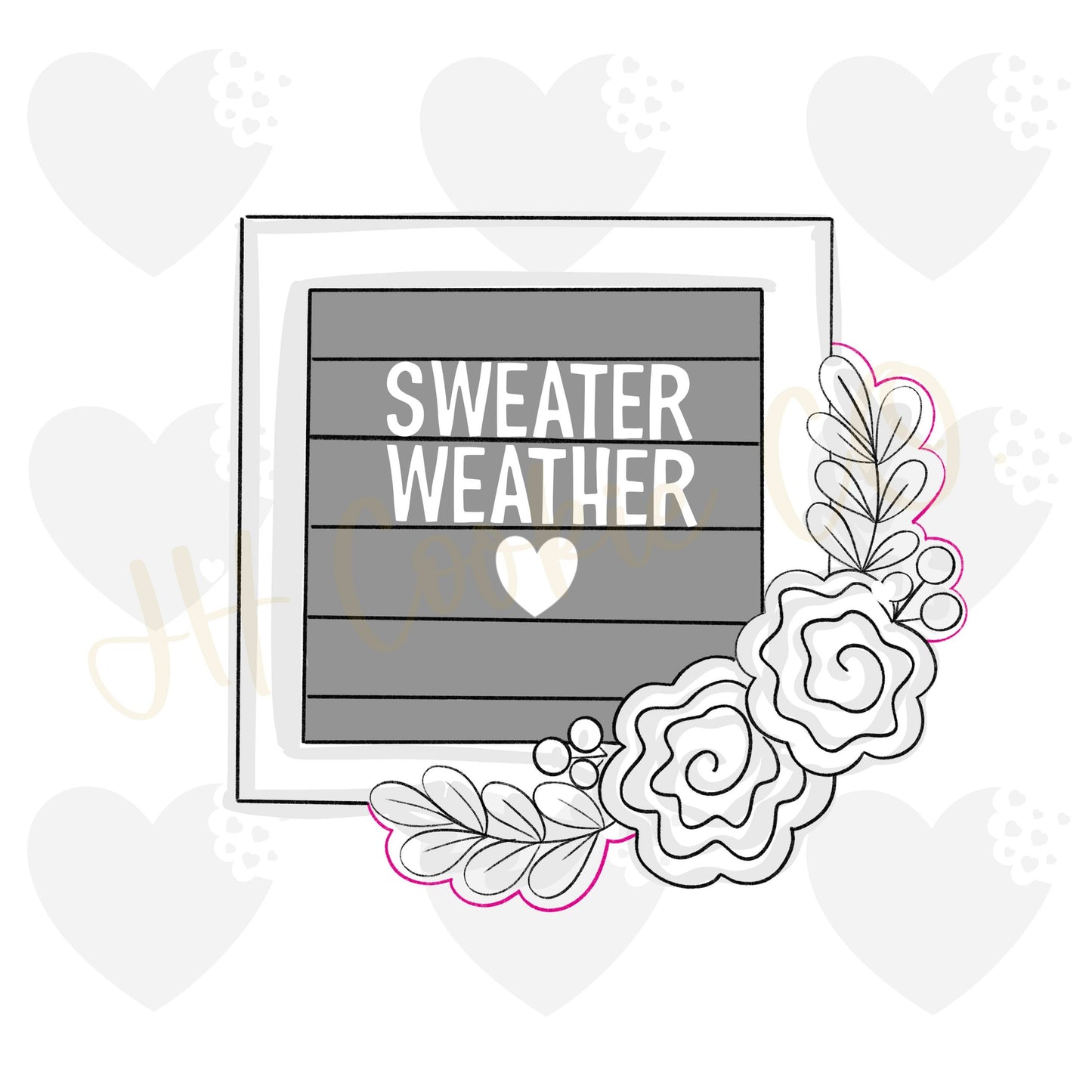 Floral Felt Board (2020) - Cookie Cutter