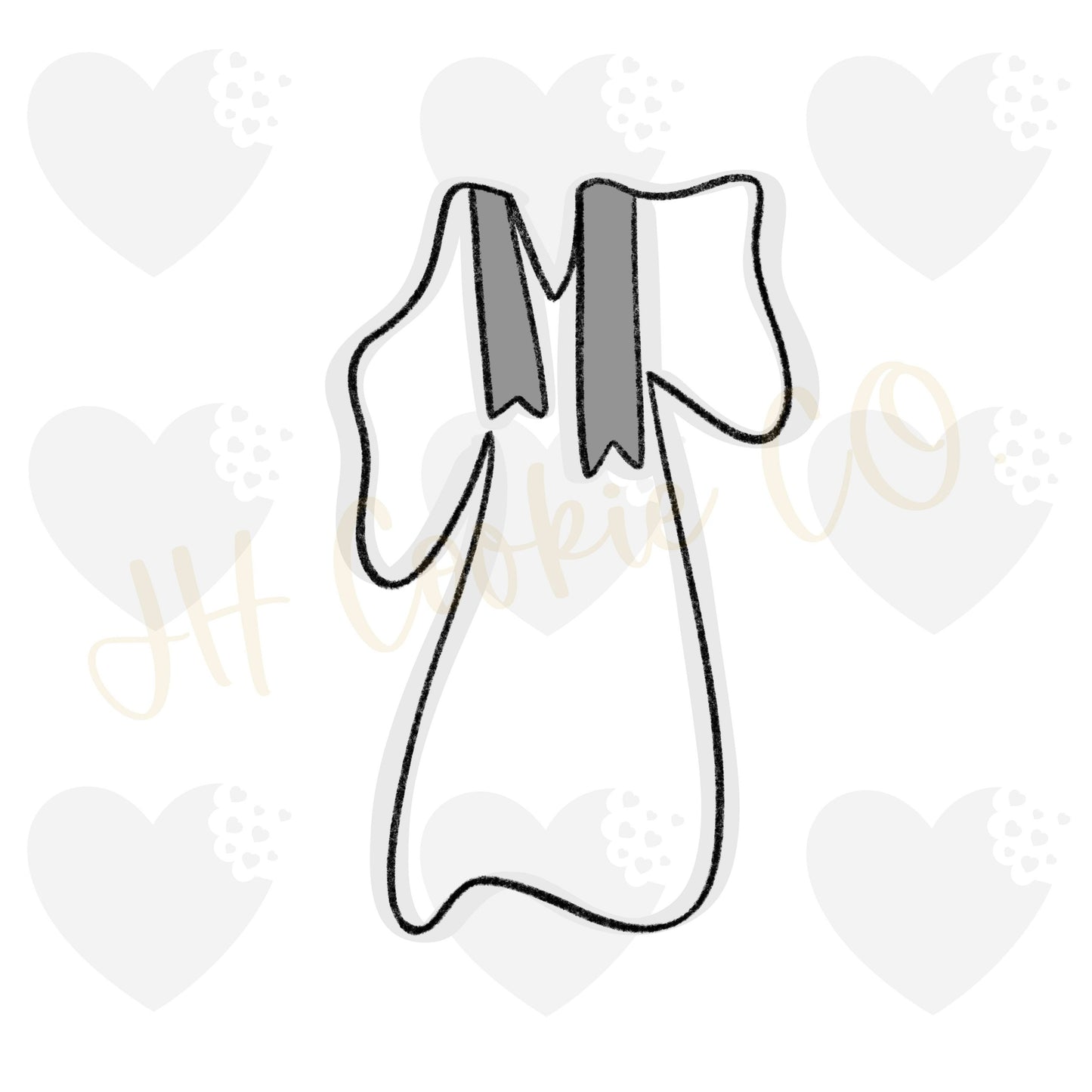 Grad Gown Stick - Cookie Cutter