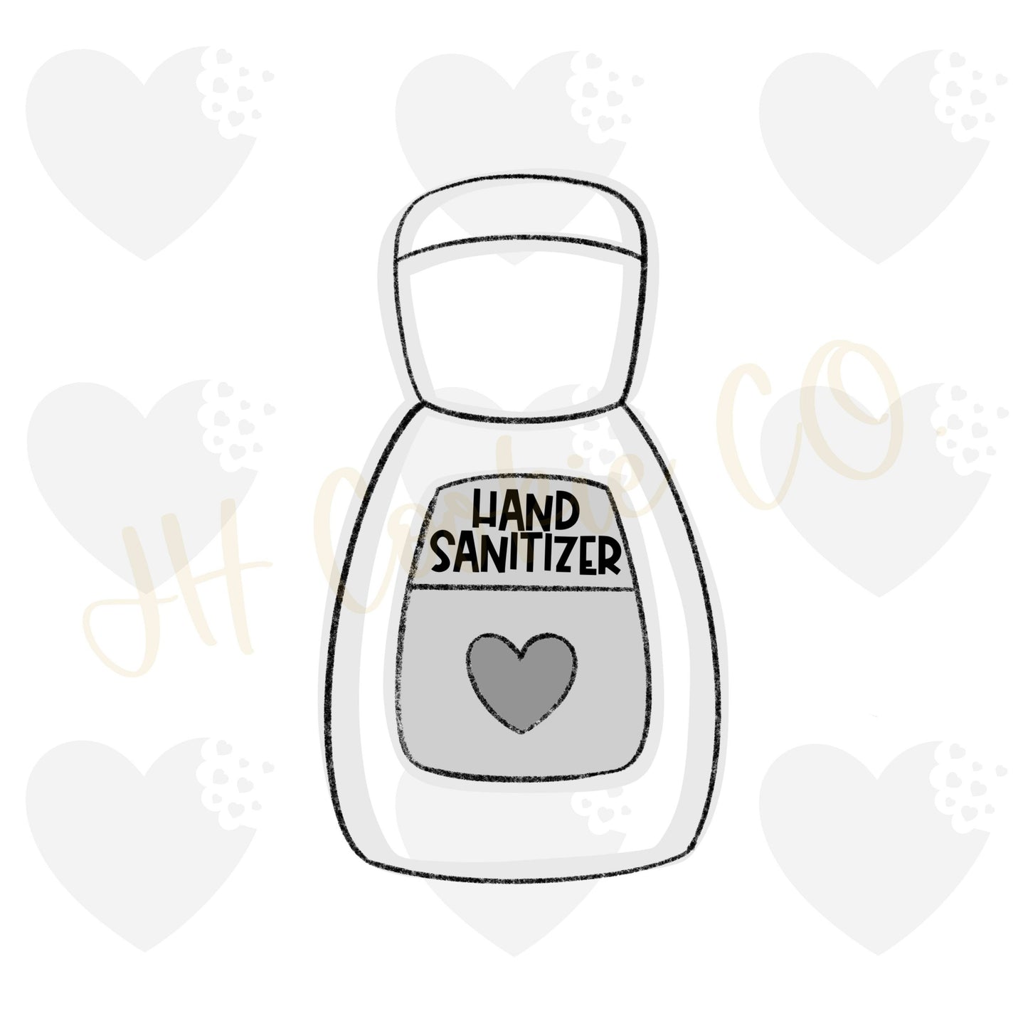 Hand Sanitizer Stick - Cookie Cutter