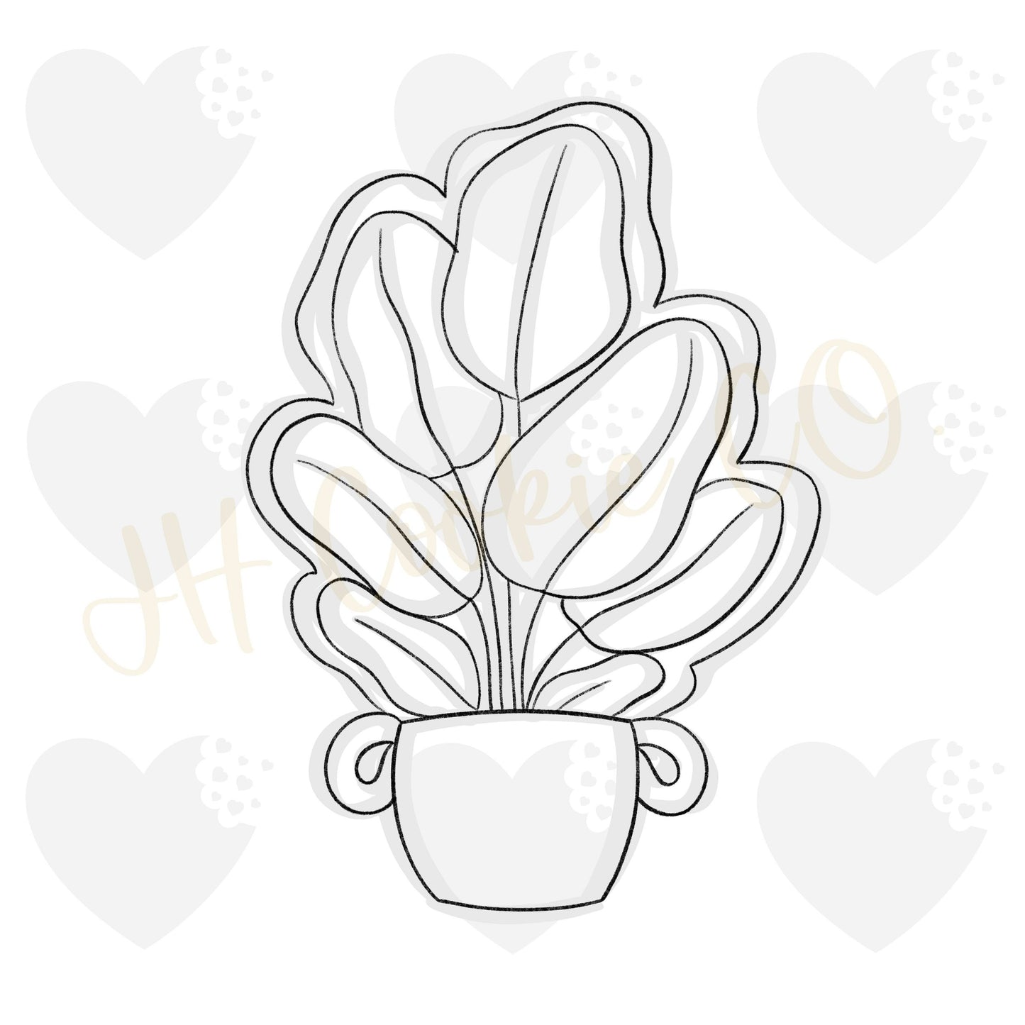 Bird Of Paradise Plant - Cookie Cutter