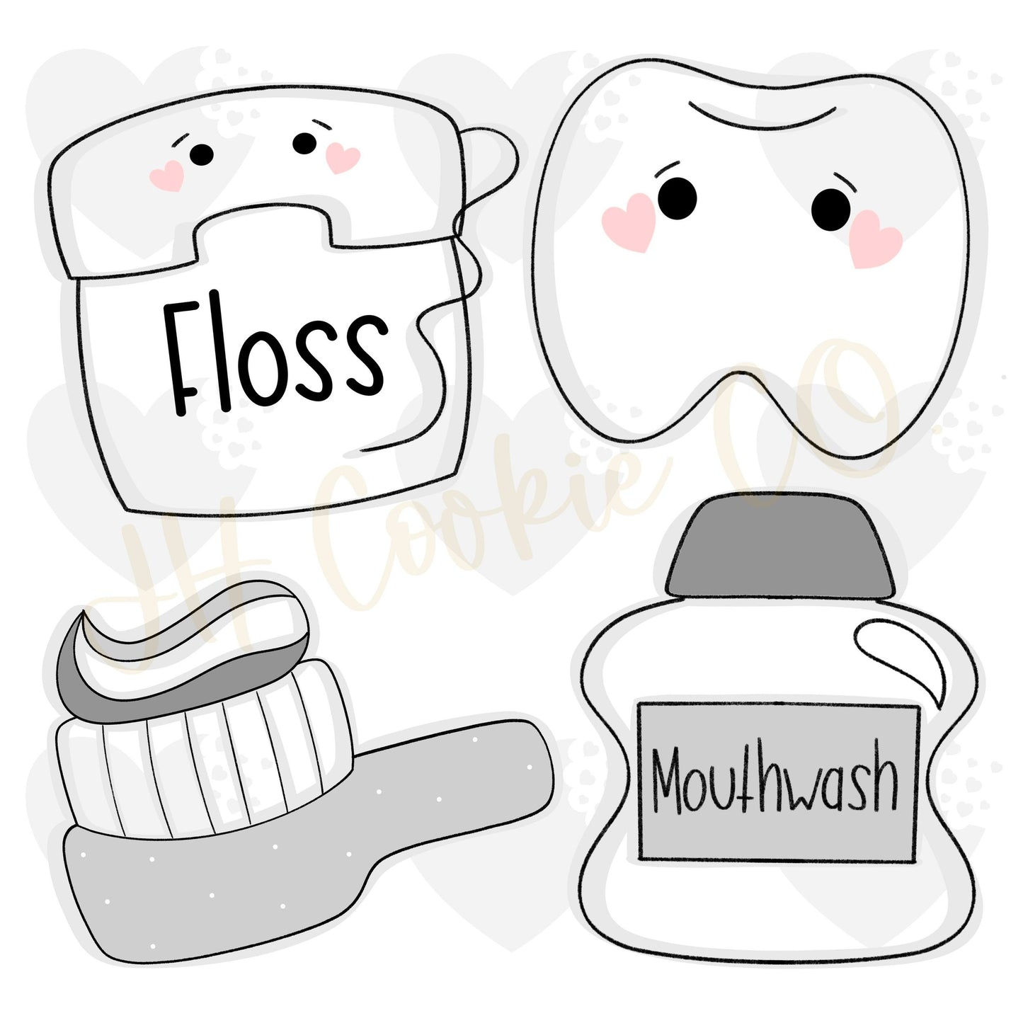 Dental Minis - Cookie Cutters