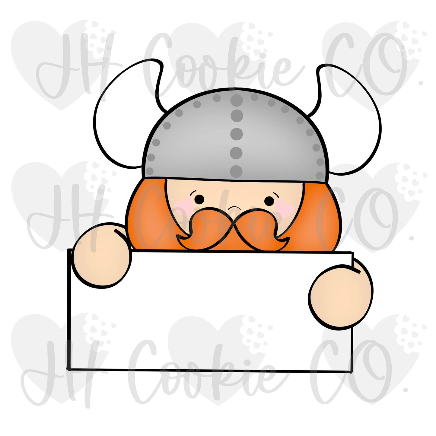 Viking Name Plaque (2022) - Cookie Cutter