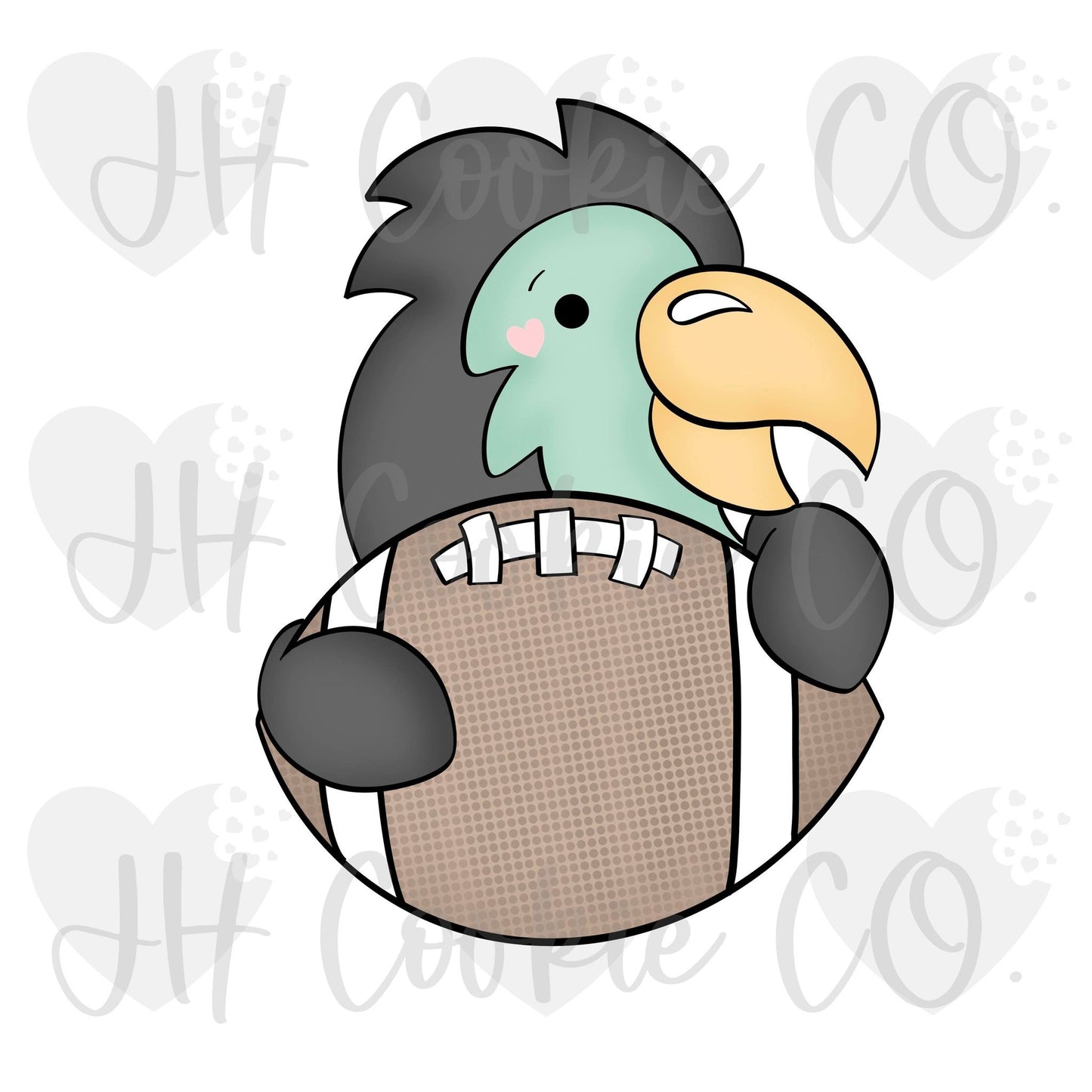 Falcon Football Plaque (2022) - Cookie Cutter