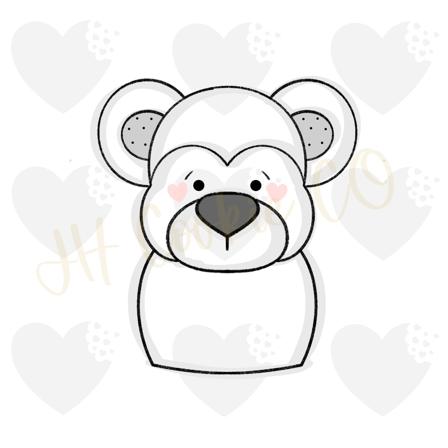 Monkey Cutie - Cookie Cutter