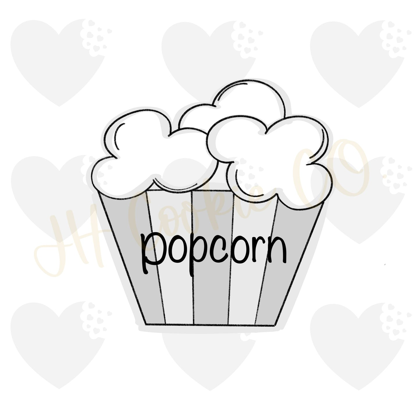 Chubby Popcorn Bucket (2019) - Cookie Cutter