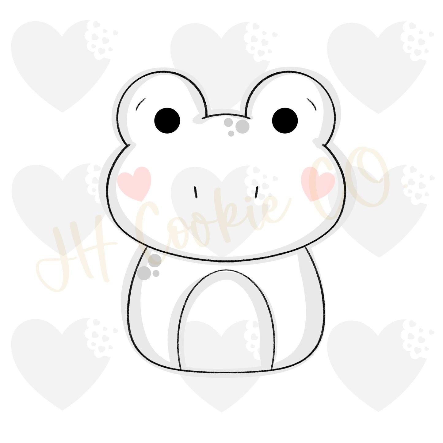 Frog Cutie - Cookie Cutter