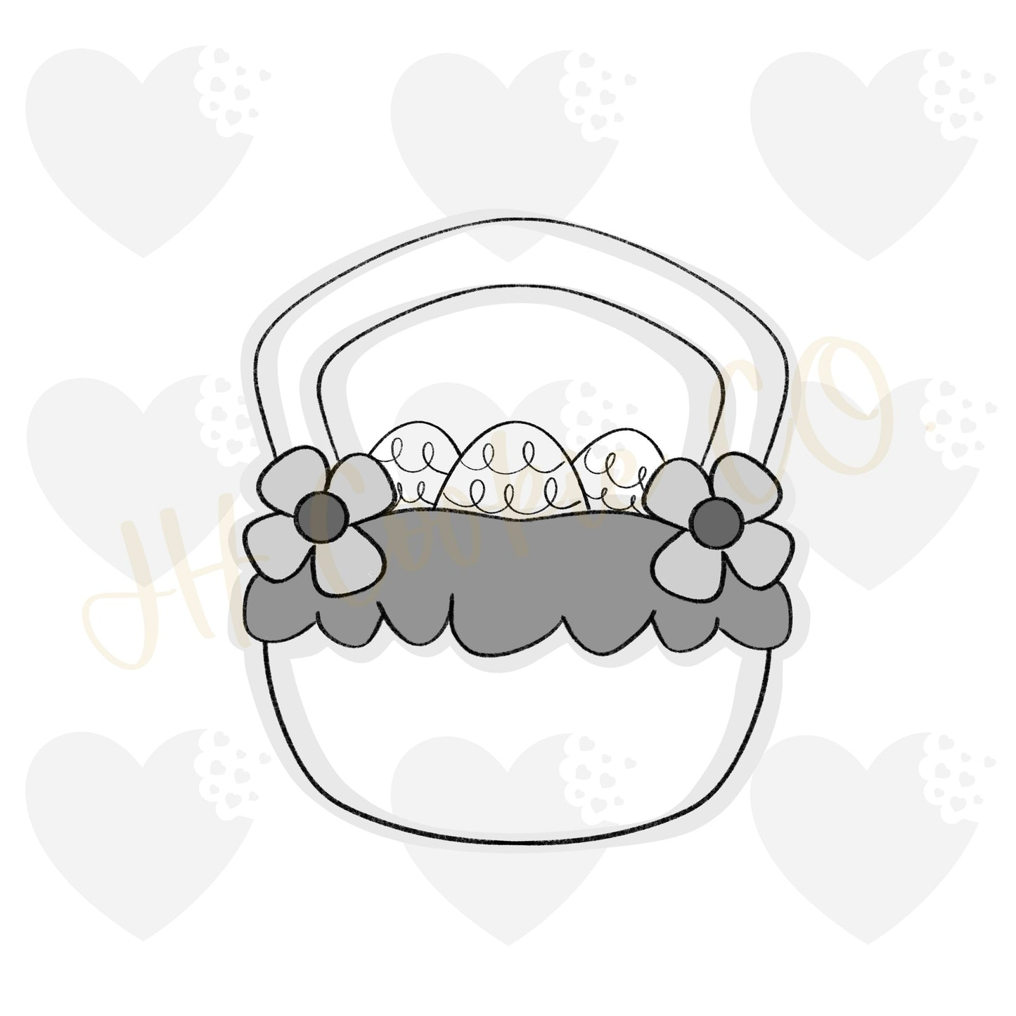 Chubby Easter Basket 22 - Cookie Cutter
