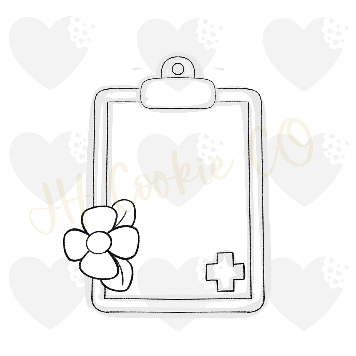 Floral Clipboard (2022) - Cookie Cutter
