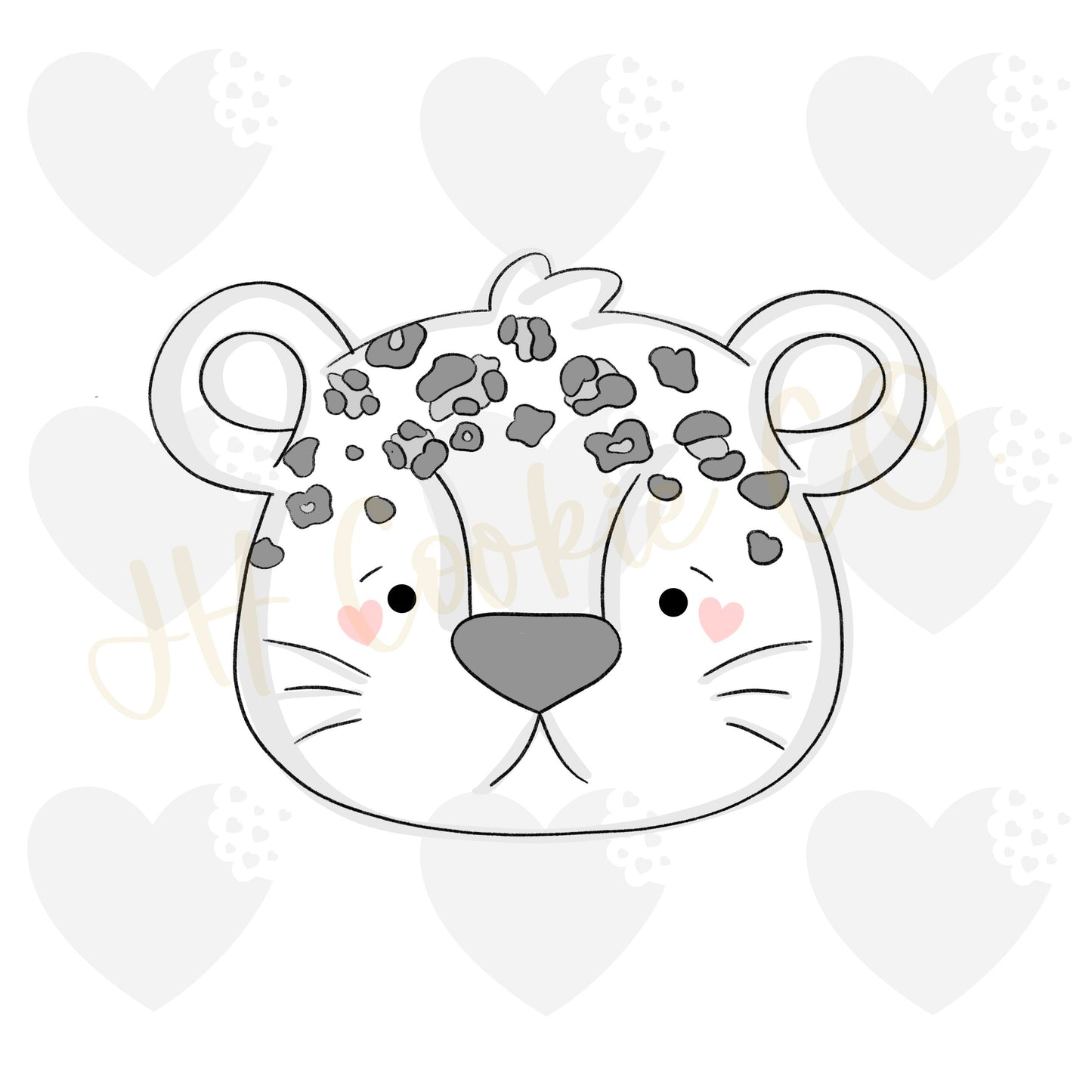 Luna Cheetah - Cookie Cutter