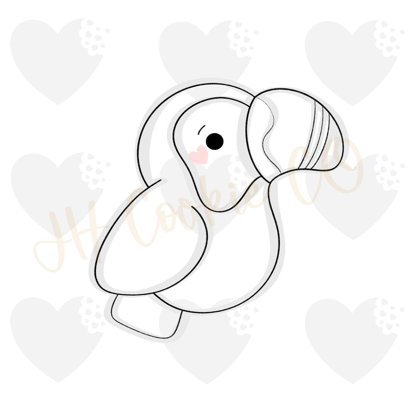 Magical Toucan - Cookie Cutter