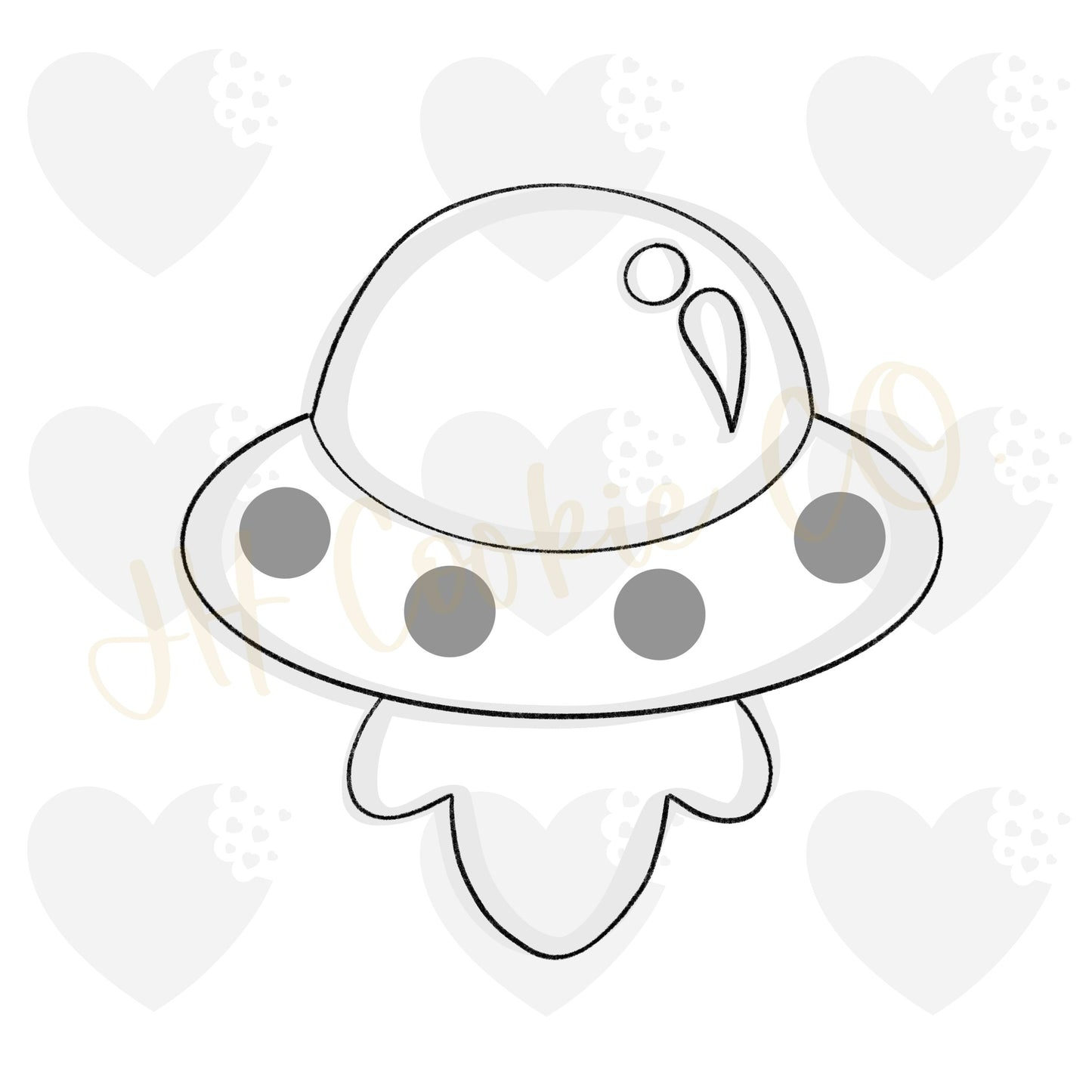 Chubby Space Ship (2019) - Cookie Cutter
