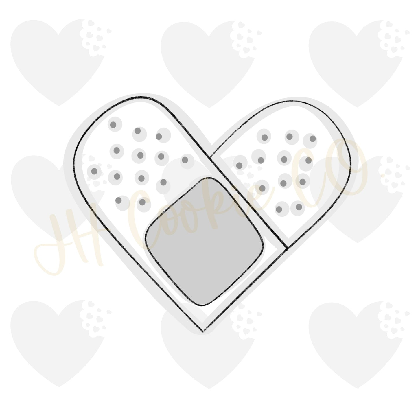 Heart Band-Aid (2022) - Cookie Cutter