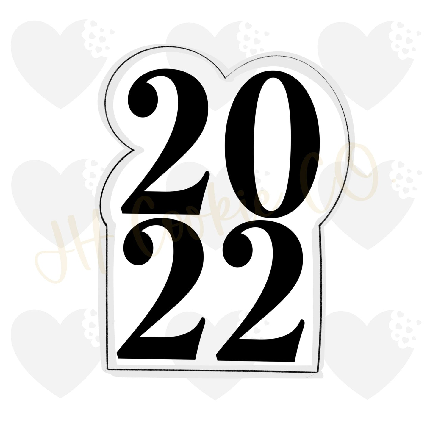 2022 Plaque - Cookie Cutter