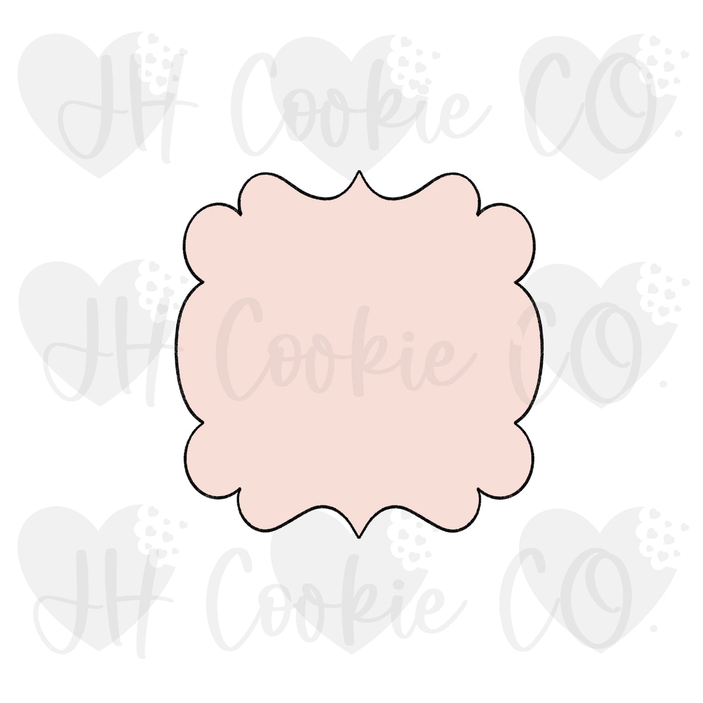 Copper Boom Plaque - Cookie Cutter